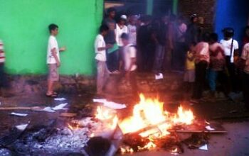Insiden penyerangan dan pembakaran di Sekretariat HMI Cabang Bima (29/3)
