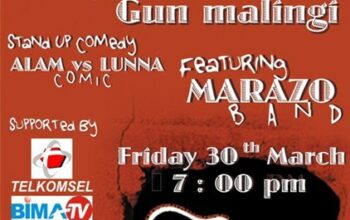 Malam Ini, Launching Album Terbaru Gun Malingi di Yuank Cafe - Kabar Harian Bima