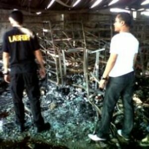 Kumbul: Kebakaran Hokky Mart Karena Arus Pendek