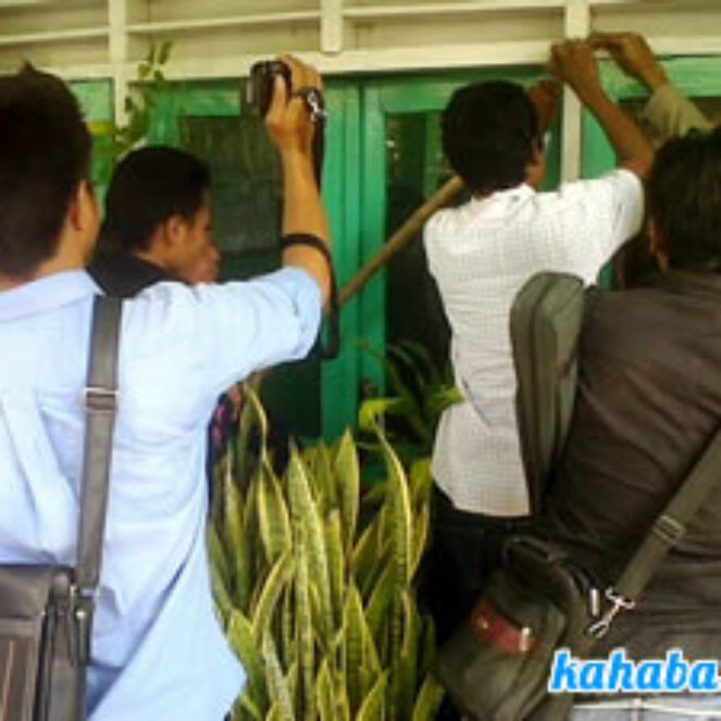 Monopoli Proyek, Kantor Bina Marga Disegel