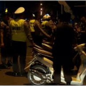 Razia Malam Di Paruga Nae, Puluhan Motor Ditilang - Kabar Harian Bima
