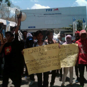 Demo DKP, LMND Desak Kadisnya Dicopot - Kabar Harian Bima