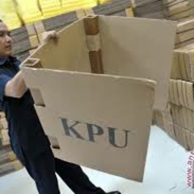 KPU, Logistik Pileg baru Diterima Sebagian