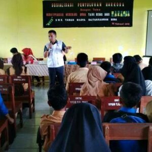 Sosialisasi Narkoba, SMK Taman Madya Gandeng BSMI