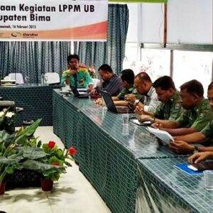 LPPM-UB Evaluasi Kegiatan Pendampingan di Kabupaten Bima - Kabar Harian Bima