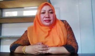Ketua KPU Kabupaten Bima Siti Nursusila S.Ip, M.MIp. Foto: Bin