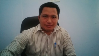 Komisioner KPU Kabupaten Bima. M. Waru, SH. Foto: Bin