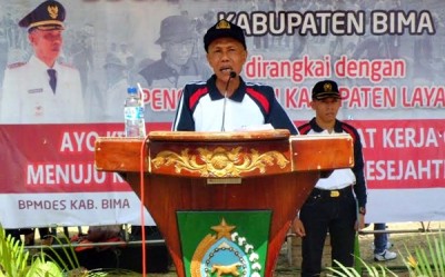 Penjabat Bupati Bima Drs. H. Bachrudin MPd. Foto: Hum