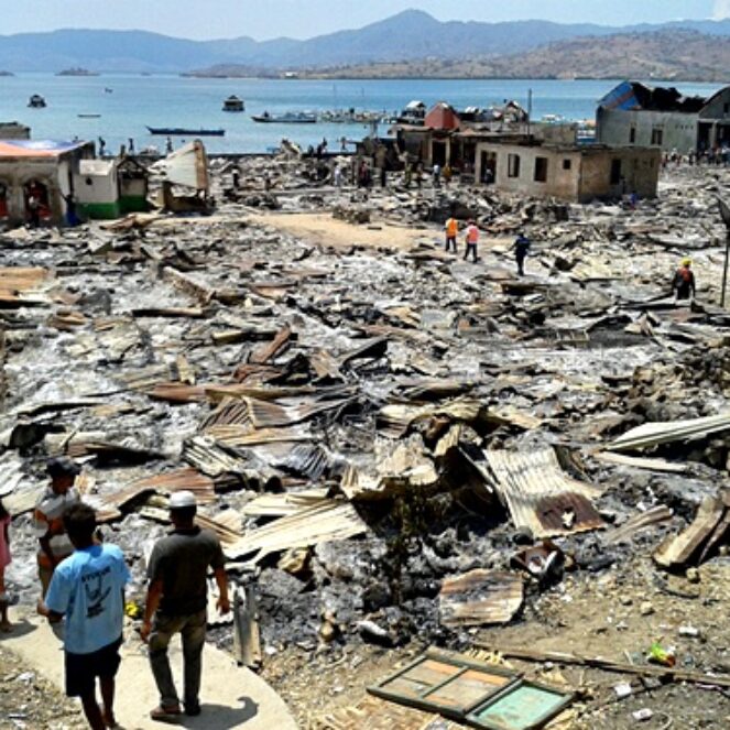 Pemkab Bima Segera Tangani Bencana Kebakaran Bajo Pulau