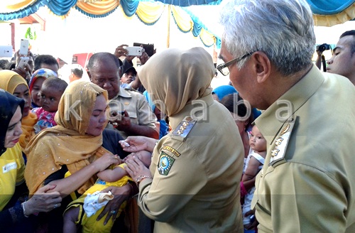 Bupati Bima Canangkan PIN Polio - Kabar Harian Bima