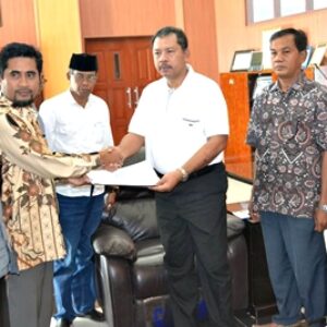 KPU Kota Bima Sampaikan RAB Pilkada 2018