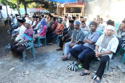 Warga Kota Bima yang menghadiri buka puasa bersama. Foto: Bin