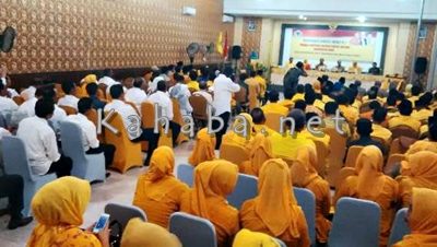 Suasana Musda DPD II Partai Golkar Kabupaten Bima. Foto: Ady