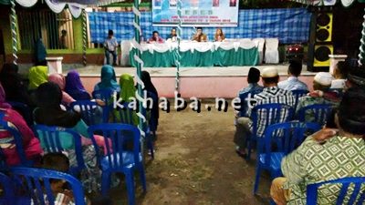 Anggota DPRD Kota Bima Dapil I saat Reses di Lingkungan Tolotongga Kelurahan Jatiwangi. Foto: Bin