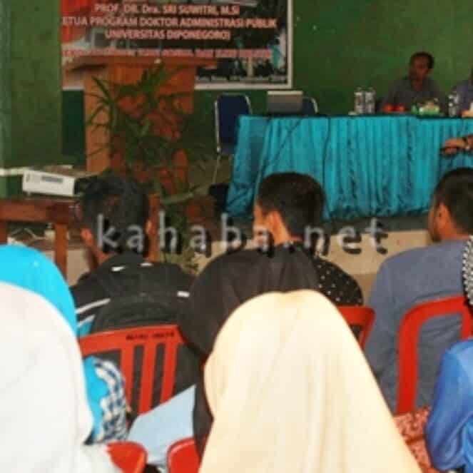 Dosen UNDIP Semarang Ngajar Kuliah Umum di STISIP