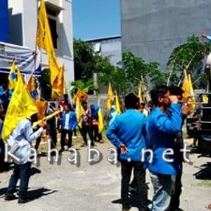 PMII Turun Demo, Sorot Parkir dan Bongkar Muat