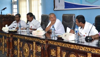 Wakil Walikota Bima Pimpin Rapat Evaluasi Capaian PAD SKPD - Kabar Harian Bima