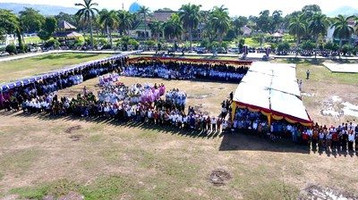 Kegiatan Orasi Kebangsaan Nusantara Bersatu. Foto: Hum