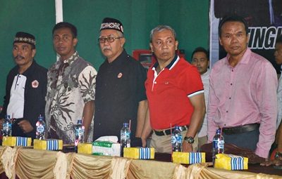 Wakil Walikota Bima bersama pengurus IPSI. Foto: Hum