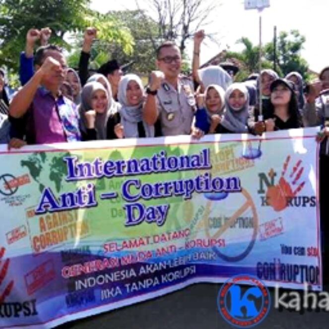 Implementasi Mata Kuliah, STIE Gelar Kampanye Hari Anti Korupsi