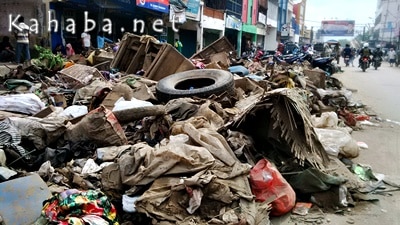 Sampah Sisa Banjir Masih Menumpuk, TNI dan Polri Kerja Ekstra - Kabar Harian Bima