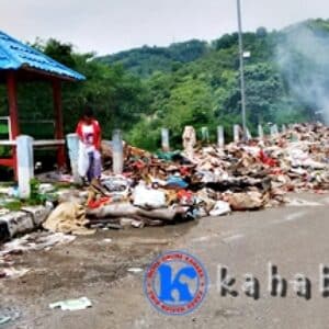 Pasca Banjir, Kawasan Ule Jadi Tempat Sampah