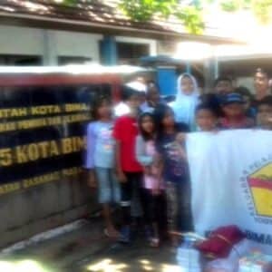 KEPMA Bima-Yogyakarta dan SGI Bantu Sekolah Terdampak Banjir