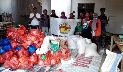 Terkumpul Uang Rp 277 Juta, KEPMA Bima – Yogyakarta Bantu Korban Banjir - Kabar Harian Bima
