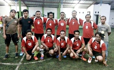Futsal Korpri, Jurnalis FC Menang Tipis dari Inspektorat - Kabar Harian Bima