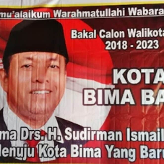 H Sudirman Tegaskan Maju Sebagai Balon Walikota Bima