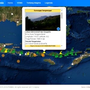 Gunung Sangeang Api Status Waspada, Radius 1,5 Km Harus Steril