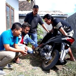 Polisi Amankan Motor Hasil Curanmor