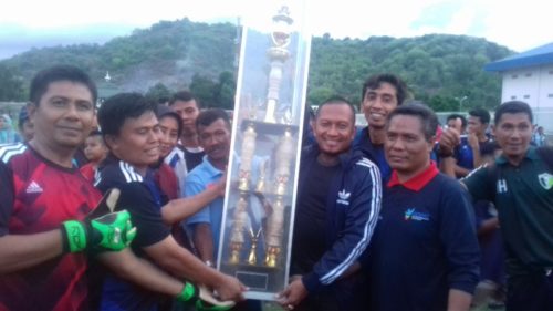 Taklukan SMP FC di Final, Dikes Juara Korpri Cup - Kabar Harian Bima