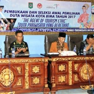 Dinas Pariwisata Gelar Pemilihan Duta Wisata Kota Bima 2017