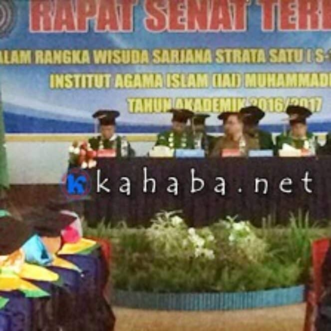 153 Mahasiswa IAI Muhammadiyah Bima Diwisuda