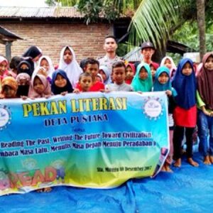 Deta English Course dan Deta Pustaka Bangun Spirit Literasi Akhir Pekan