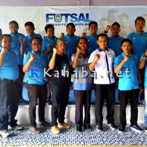 Pengurus Asosiasi Futsal Kota Bima Dilantik