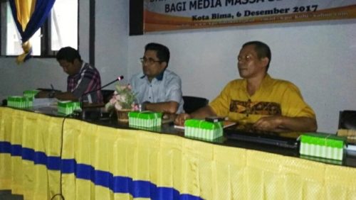 Penyeragaman Informasi, KPU Sosialisasi Penyelenggaraan Pilkada Kota Bima untuk Media - Kabar Harian Bima
