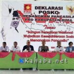 PRD Kabupaten Bima Deklarasi Posko Menangkan Pancasila - Kabar Harian Bima