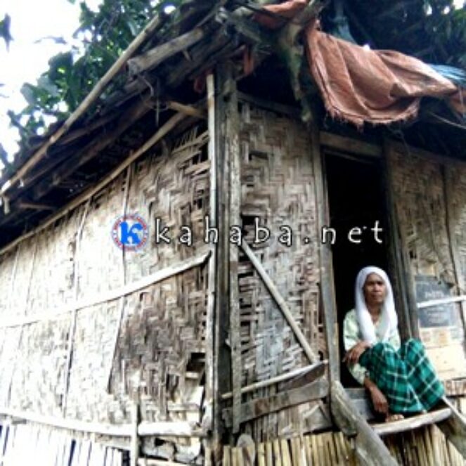Tinggal di Rumah Reot, Nenek Asal Desa Tumpu ini Hidup Sebatang Kara