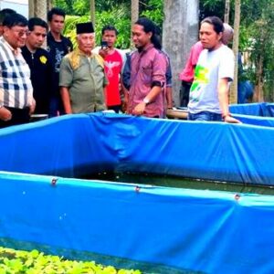 Kunjungi Lokasi Budidaya Ikan Milik Babuju, Farouk Janji Bantu Sesuai Kewenangannya di DPD RI