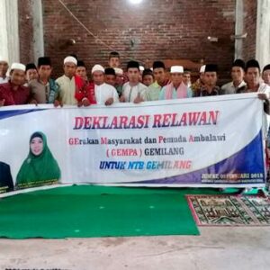 Dukungan Zul-Rohmi di Bima Terus Mengalir, Relawan Deklarasi Serentak