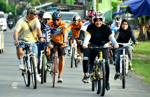 Bupati Bima Gelar Pra Event Sakosa Bike Tour - Kabar Harian Bima