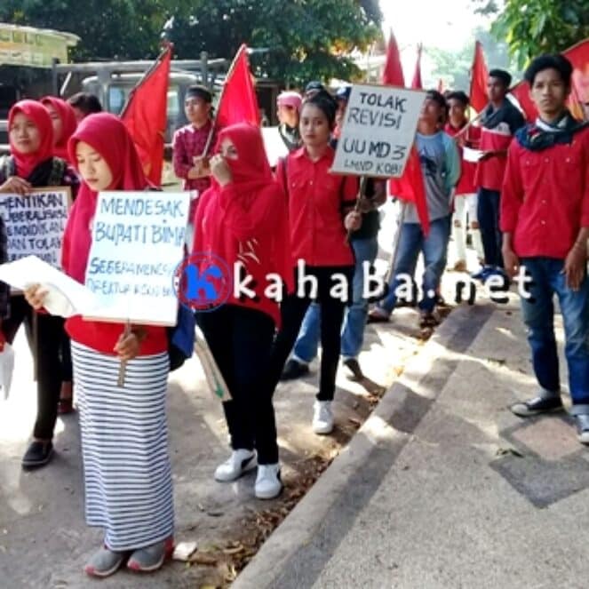 LMND Turun ke Jalan, Desak Bupati Copot Direktur RSUD Bima