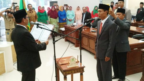 Gantikan Feri, Abdul Latif Dilantik Jadi Anggota Dewan - Kabar Harian Bima