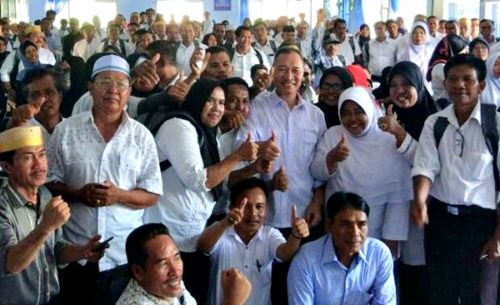 Syafrudin Sosialisasi 4 Pilar MPR RI di Ratusan Guru Dompu - Kabar Harian Bima