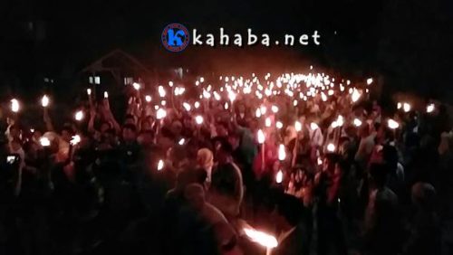 Obor Kemenangan Lutfi-Feri di Rabadompu Barat - Kabar Harian Bima