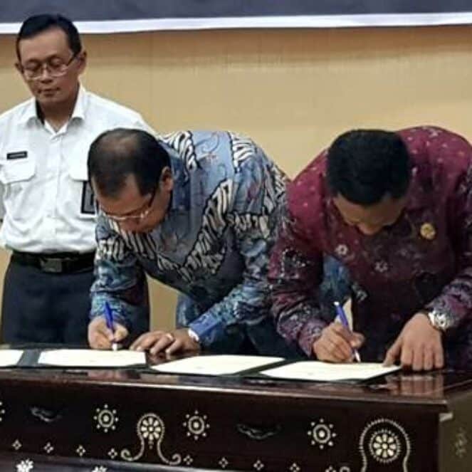 Walikota Bima dan Ketua DPR Terima LHP WTP Dari BPK Mataram