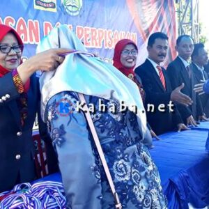 Lepas 289 Siswa SMPN 1, HM Yamin: Jangan Berhenti Belajar