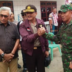 Tim Asisten Mabes Polri Kunjungi  TPS 3 Desa Tente